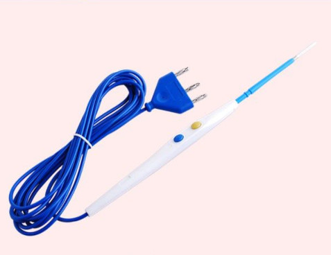 White color Hand control electrosurgical Pencil with170mm Blade with 3.0M cable S2103W