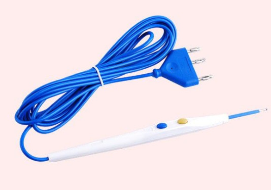 White color Hand control electrosurgical Pencil with170mm Blade with 3.0M cable S2201W