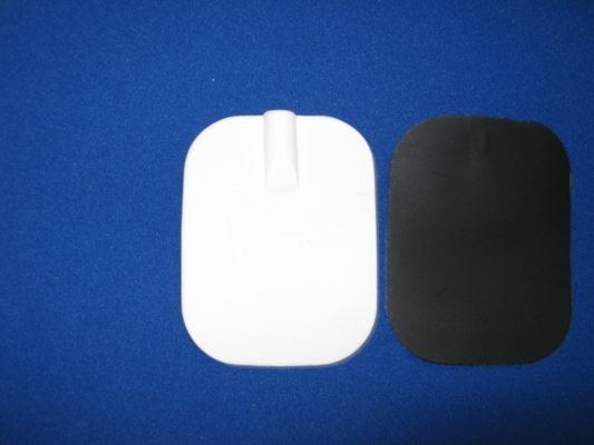 Reusable silicone electrode,Physiotherapy tens size"40*40 conductive electrode