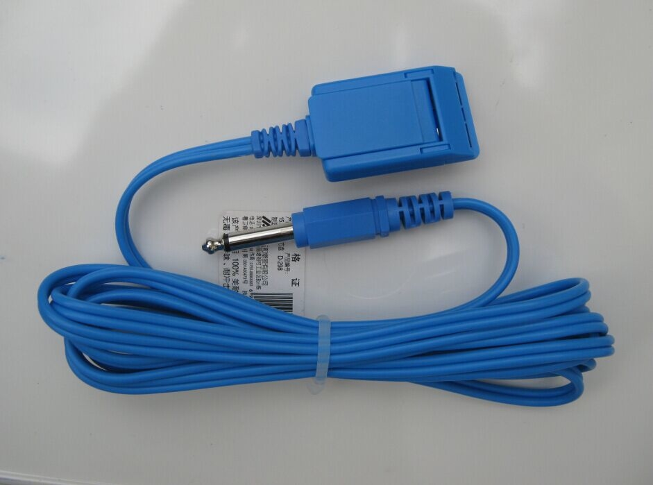 Patient Plate cable, Electrosurgical Cables, connecting cable for ESU,plate connector