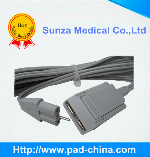 Patient Plate cable, connecting cable for ESU,patient plate connector