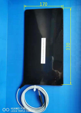 silicone materials plate,reusable, grounding pad  with wire, length 3m ,quality silicone pad for ESU 6.3 Pin PLUG